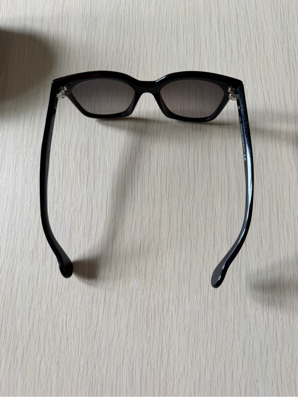 Moncler Women's Black Cat-Eye Sunglasses with Gradient Lenses - Picture 4 of 10